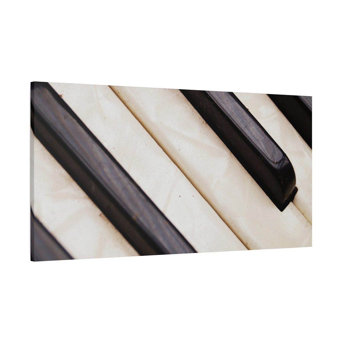 Piano Keys Canvas Wall Art, Music Decor for Home, Perfect Gift for Musicians or Music Lovers