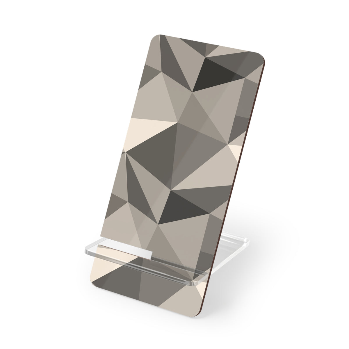 Geometric Smartphone Stand, Minimalist Desk Organizer, Modern Home Decor, Phone Holder, Stylish Gift for Tech Lovers