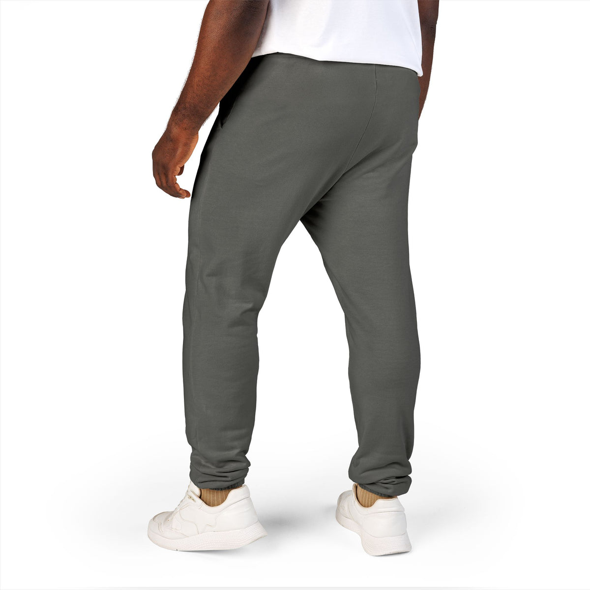 Sweatpants — Colorful Cosmic Cat Graphic "Pet Me" Joggers