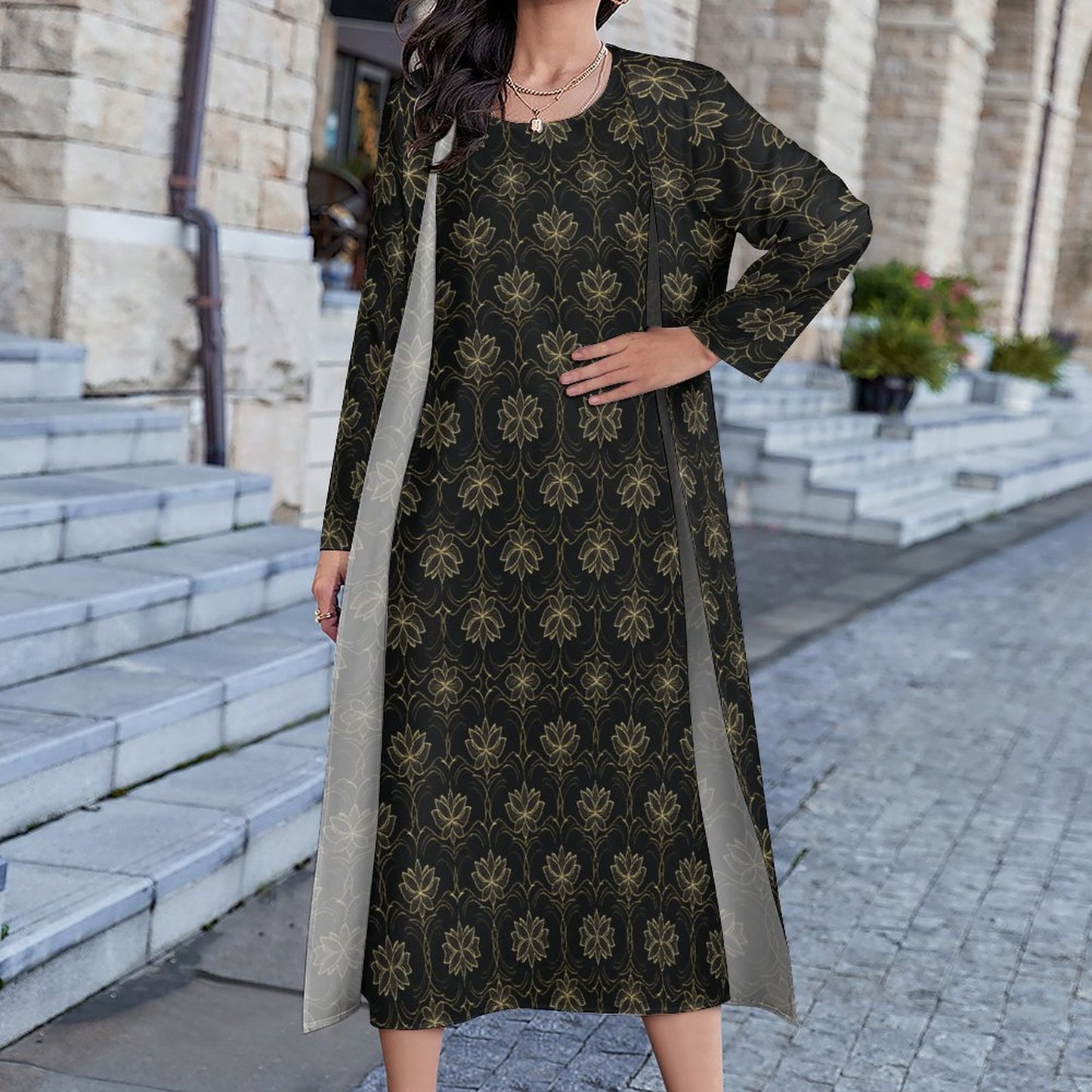 Long Dress Set