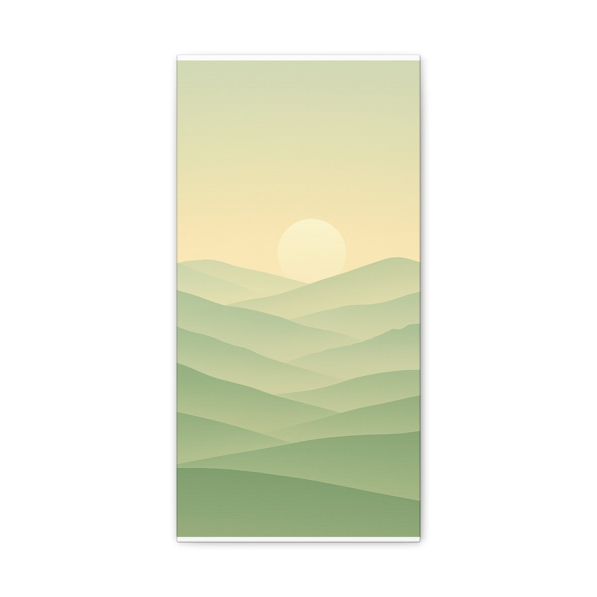 Matte Canvas, Stretched, 1.25" Sunset or Sunrise