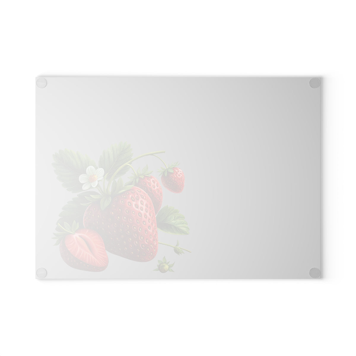 Strawberry Glass Cutting Board