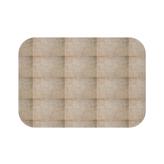 Neutral Tone Bath Mat | Cozy Bathroom Decor, Soft Area Rug, Bathroom Essentials, Home Comfort, Relaxing Vibe, Gift Idea