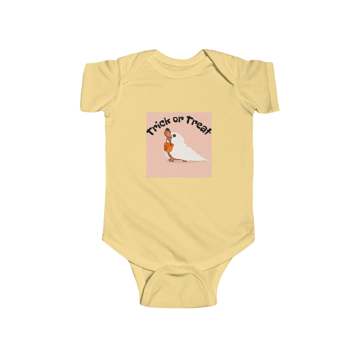 Halloween Infant Bodysuit, Trick or Treat Baby Outfit, Cute Baby Halloween Costume, Newborn Halloween Apparel, Toddler Trick or Treat Shirt