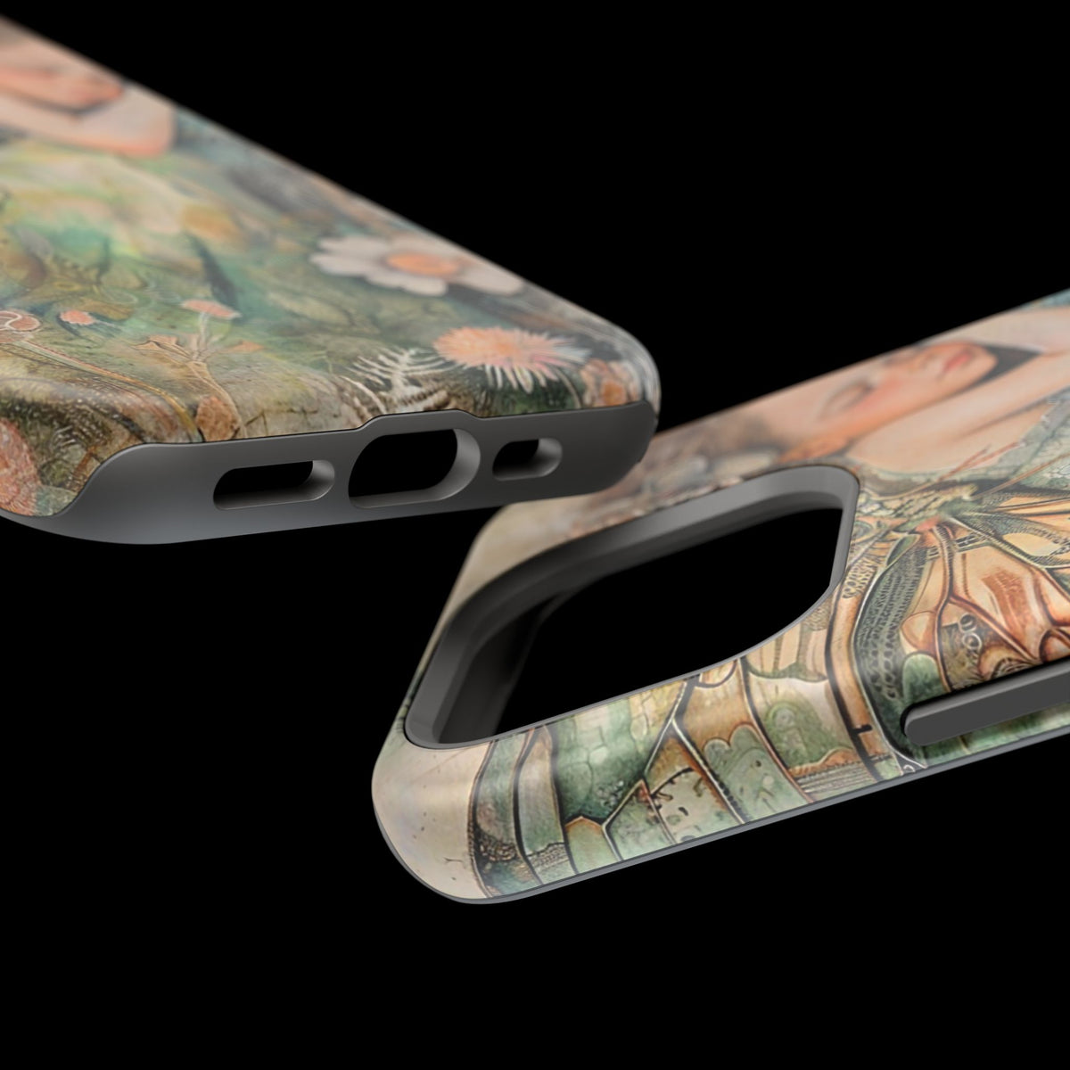 Fairy Sleeping Phone Case — Magnetic Impact-Resistant iPhone Cover