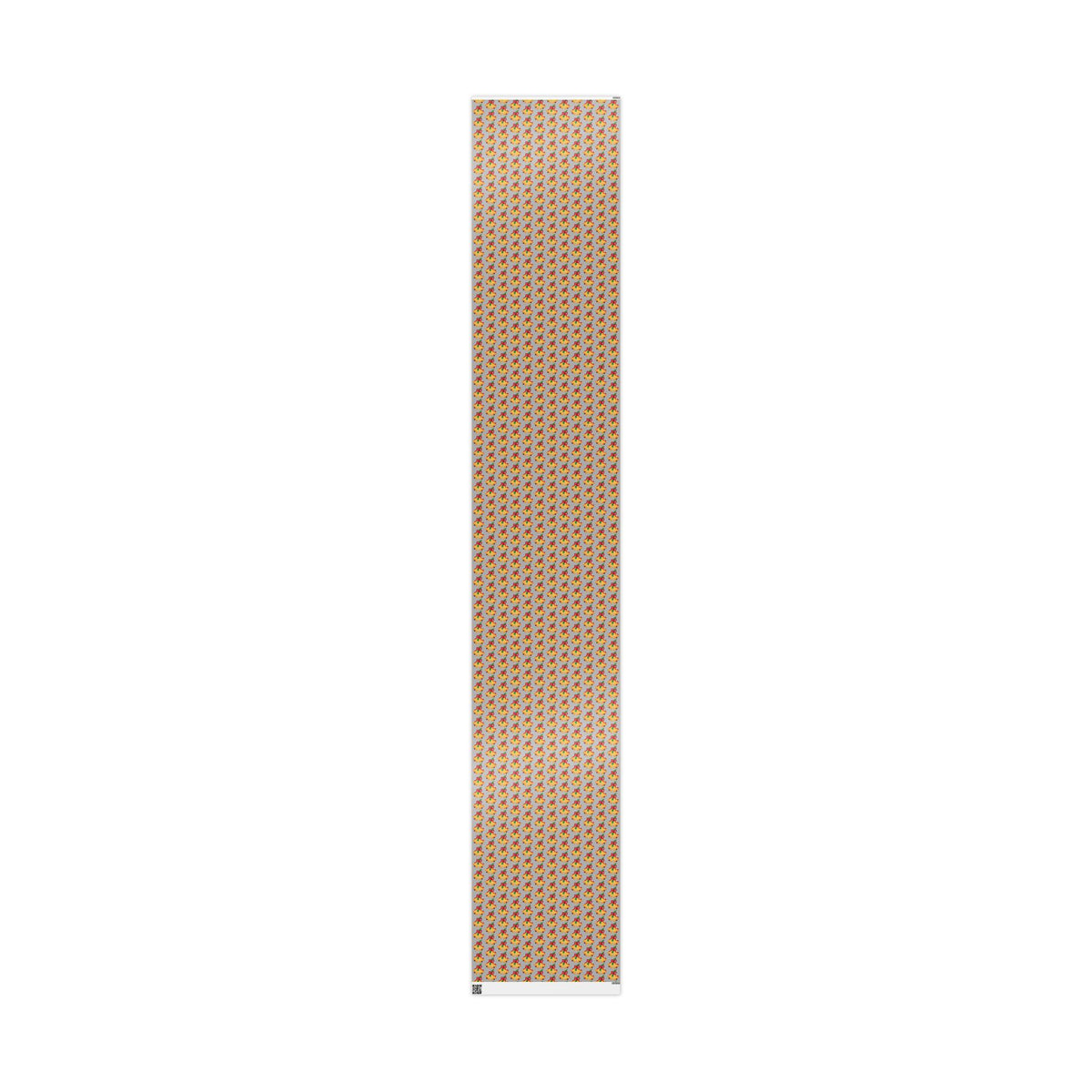 Holiday Bell Pattern Wrapping Paper — Festive Christmas Gift Wrap Roll