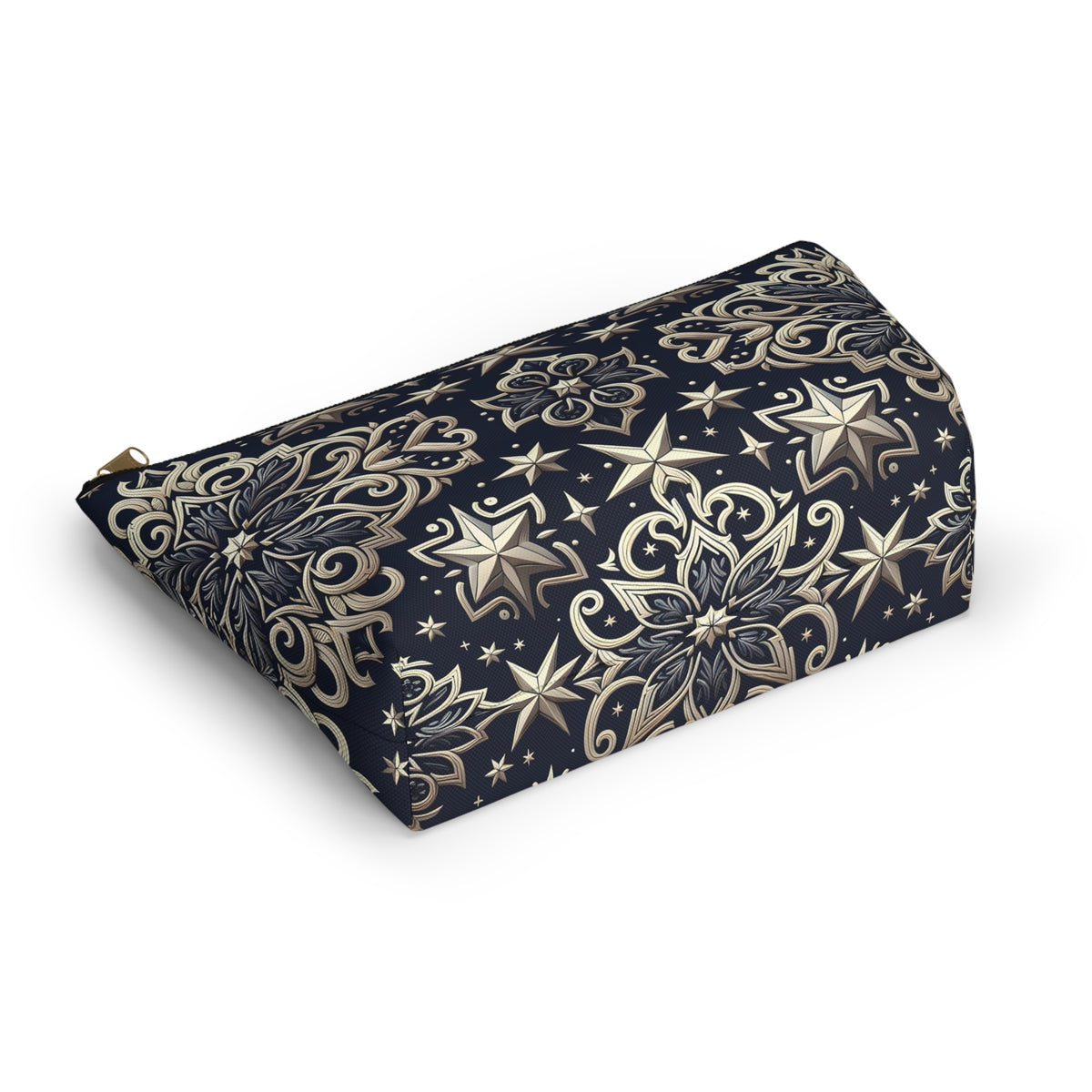 Elegant Starry Pattern Accessory Pouch | Makeup Bag, Travel Organizer, Gift for Her, Stylish Storage, Cosmetology Essentials