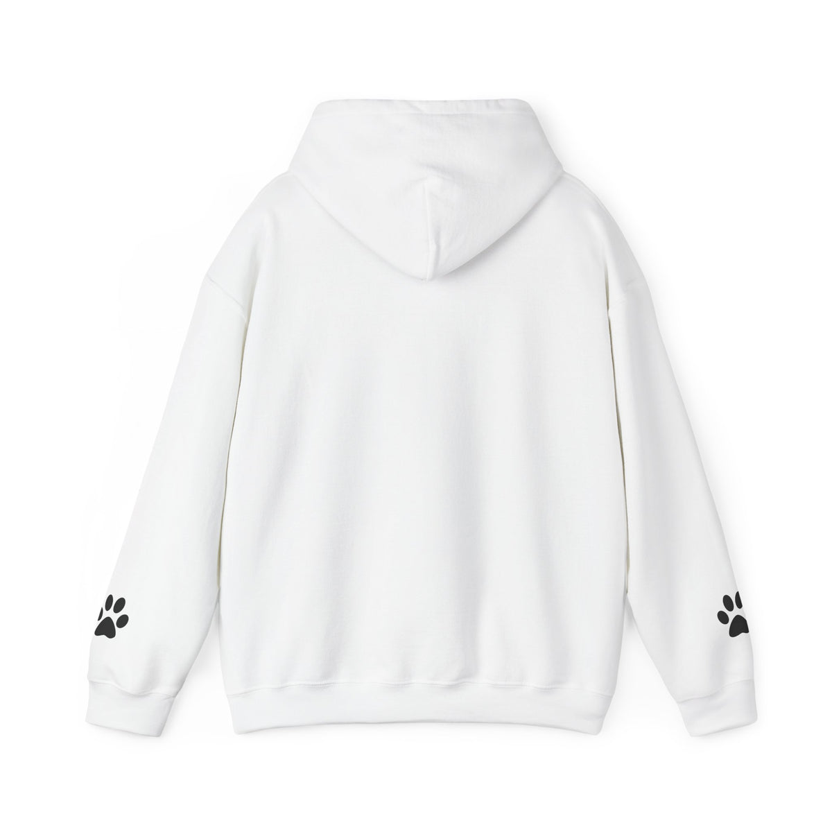 Cute Dog Paw Print Hoodie, Pet Lover Gift, Unisex Sweatshirt, Cozy Animal Hoodie, Perfect for Animal Lovers, Dog Mom Apparel