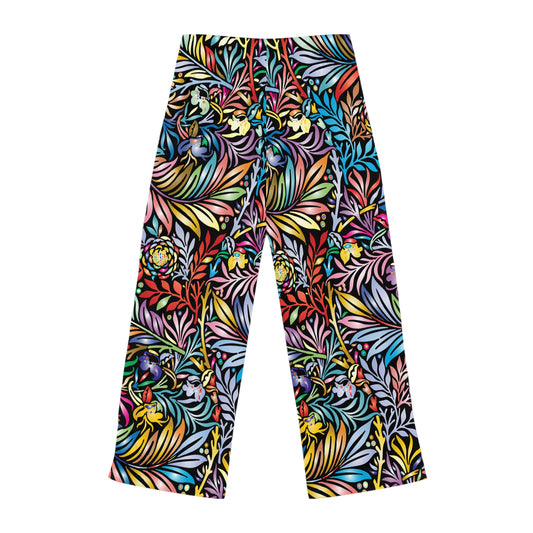 Vibrant Floral Women's Pajama Pants