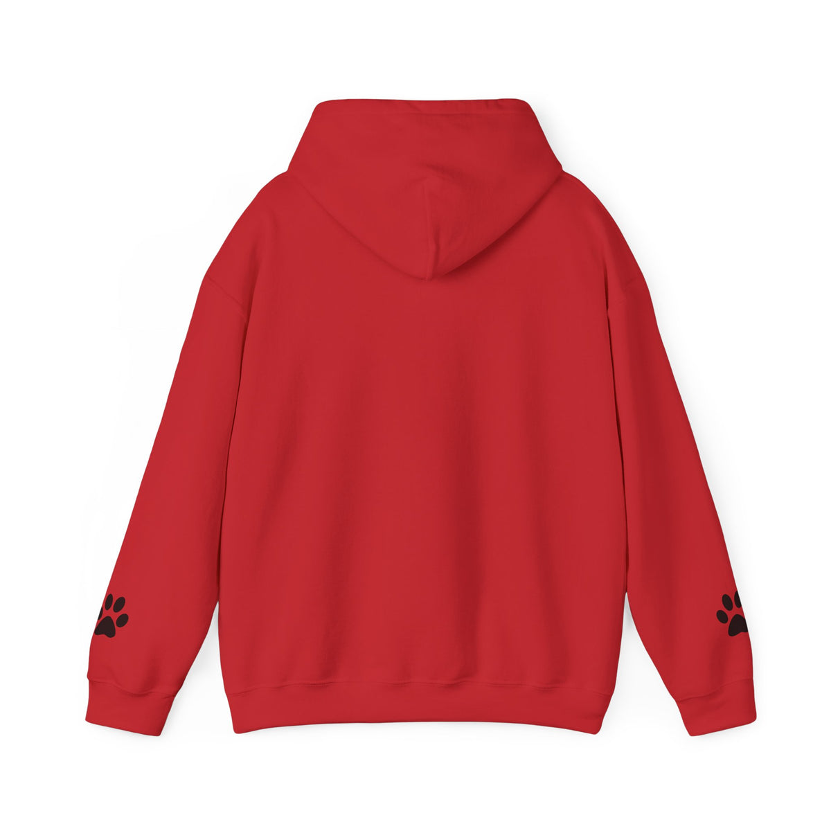 Cute Dog Paw Print Hoodie, Pet Lover Gift, Unisex Sweatshirt, Cozy Animal Hoodie, Perfect for Animal Lovers, Dog Mom Apparel