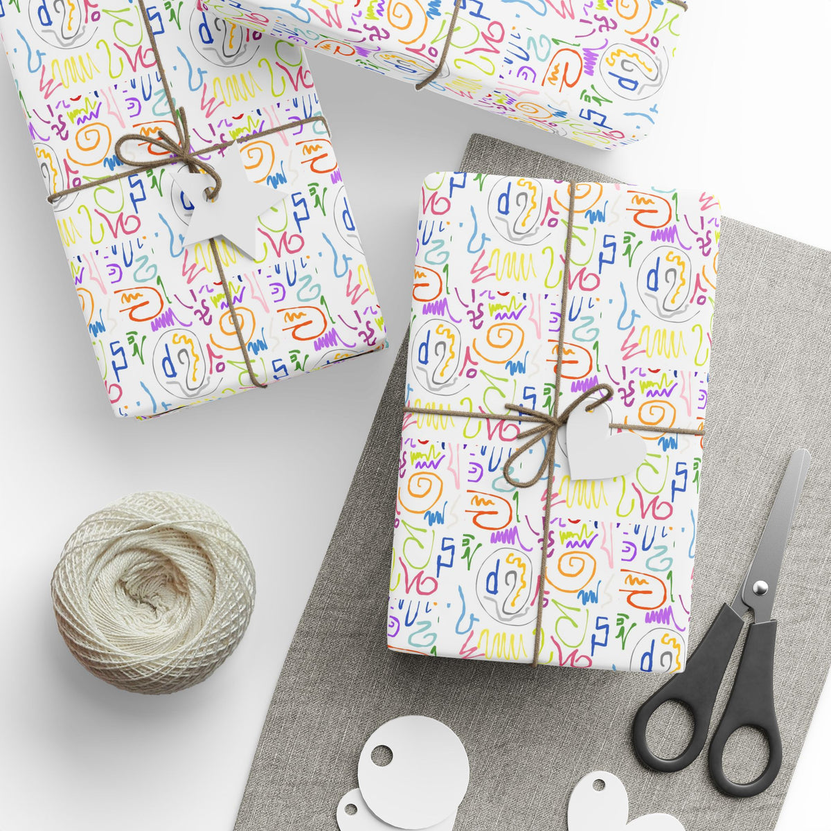 Colorful Artistic Wrapping Paper | Gift Wrap