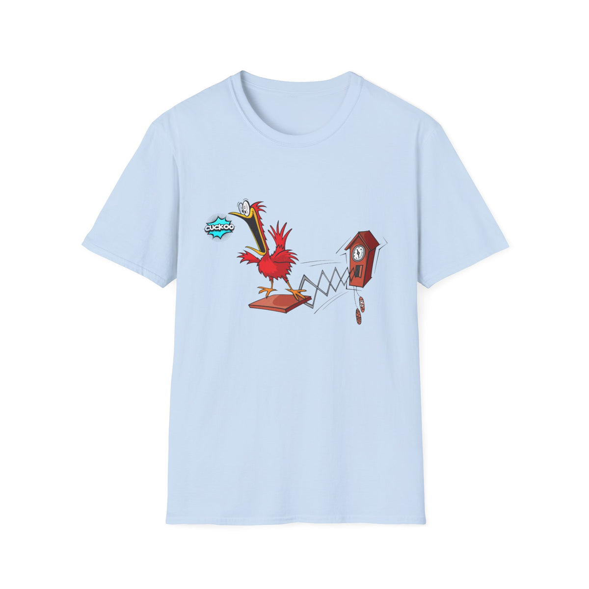 Whimsical Unisex Softstyle T-Shirt, Fun Graphic Tee