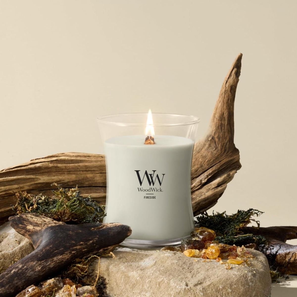 WoodWick Scented Candle, Crackling Wick, 9.7oz
