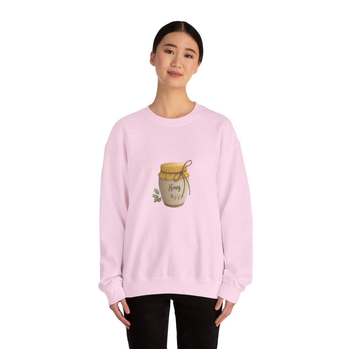 Honey Jar Sweatshirt, Cozy Gift, Fall Fashion, Unisex Apparel, Sweetheart Gift, Cute Sweatshirt