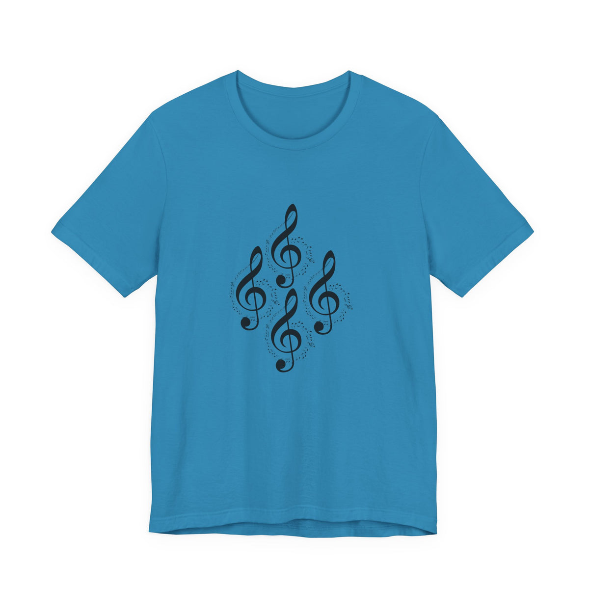 Musical Notes Tee - Perfect for Music Lovers, Casual Wear, Concerts, Festivals, Unique Gift Idea