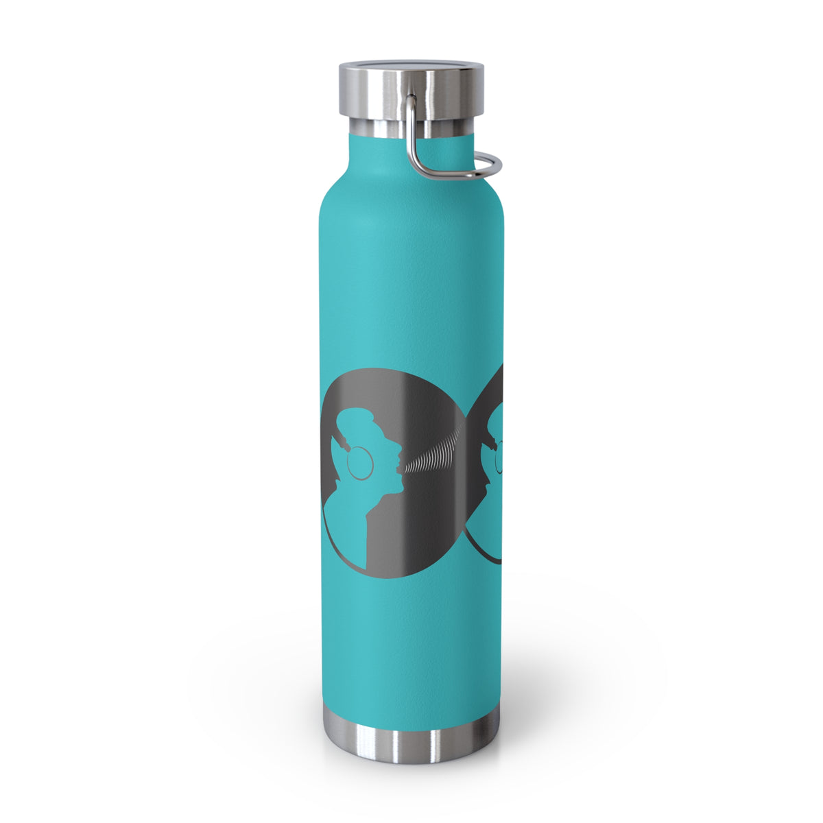 Stylish Copper Insulated Water Bottle for On-the-Go Hydration | Fitness, Travel, Eco-Friendly Gift, Unique Design, 22oz