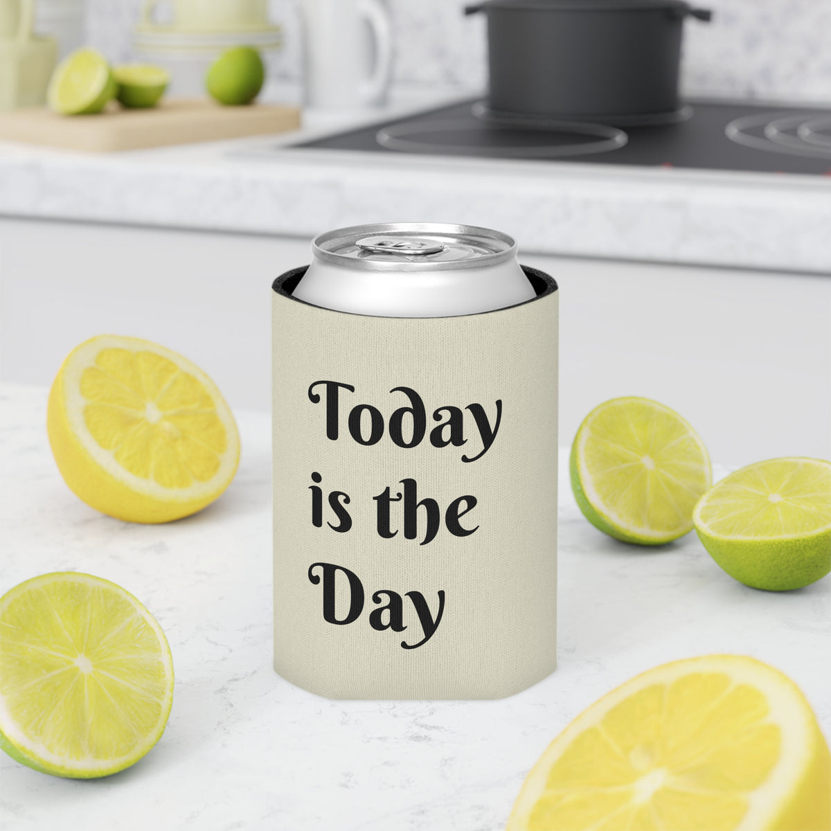 Personalized Can Cooler for Weddings, Fun Party Favor, Mr. & Mrs. 2025 Drink Holder, Today is the Day Koozie, Summer Gatherings