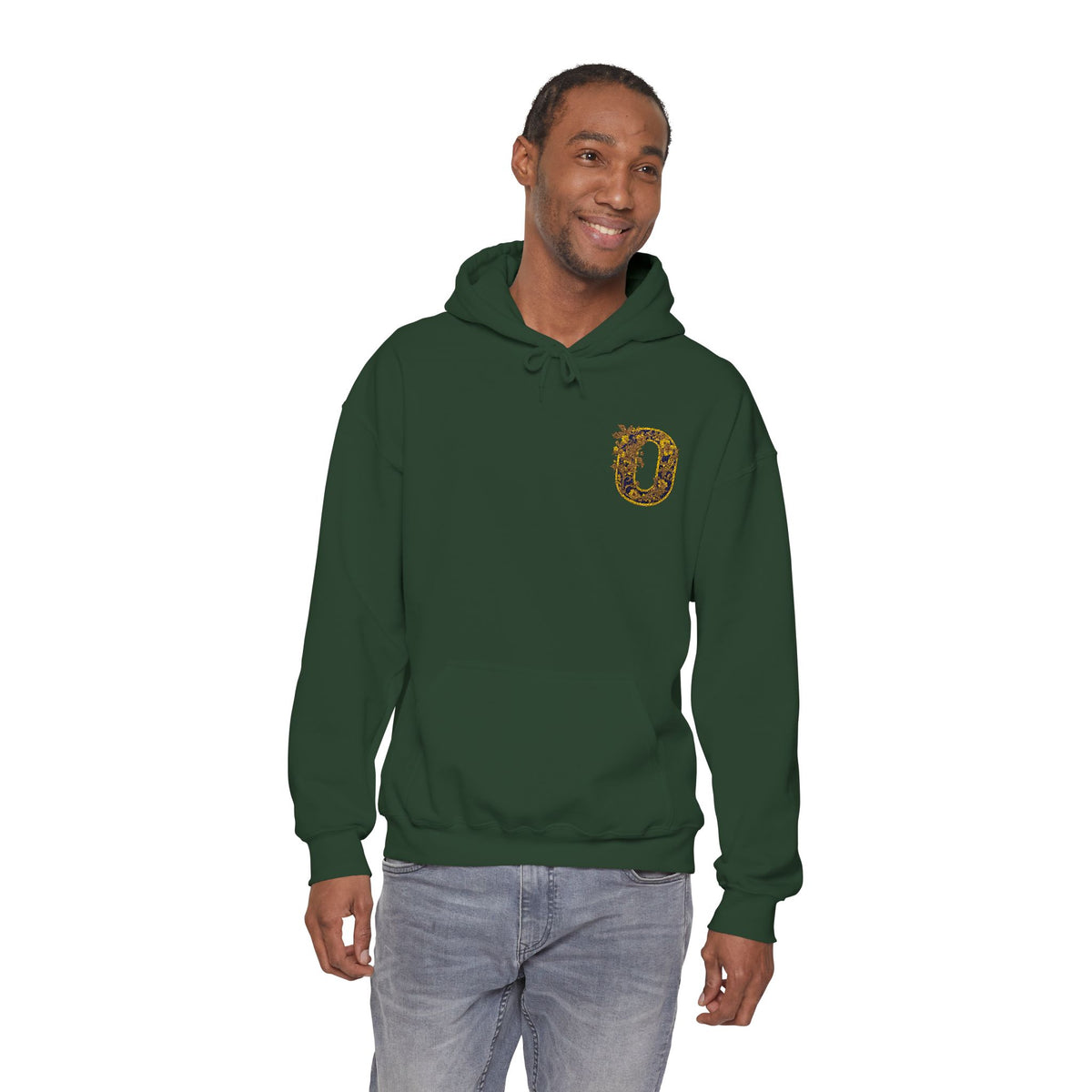 Unisex Heavy Blend™ Hooded Sweatshirt - Letter O