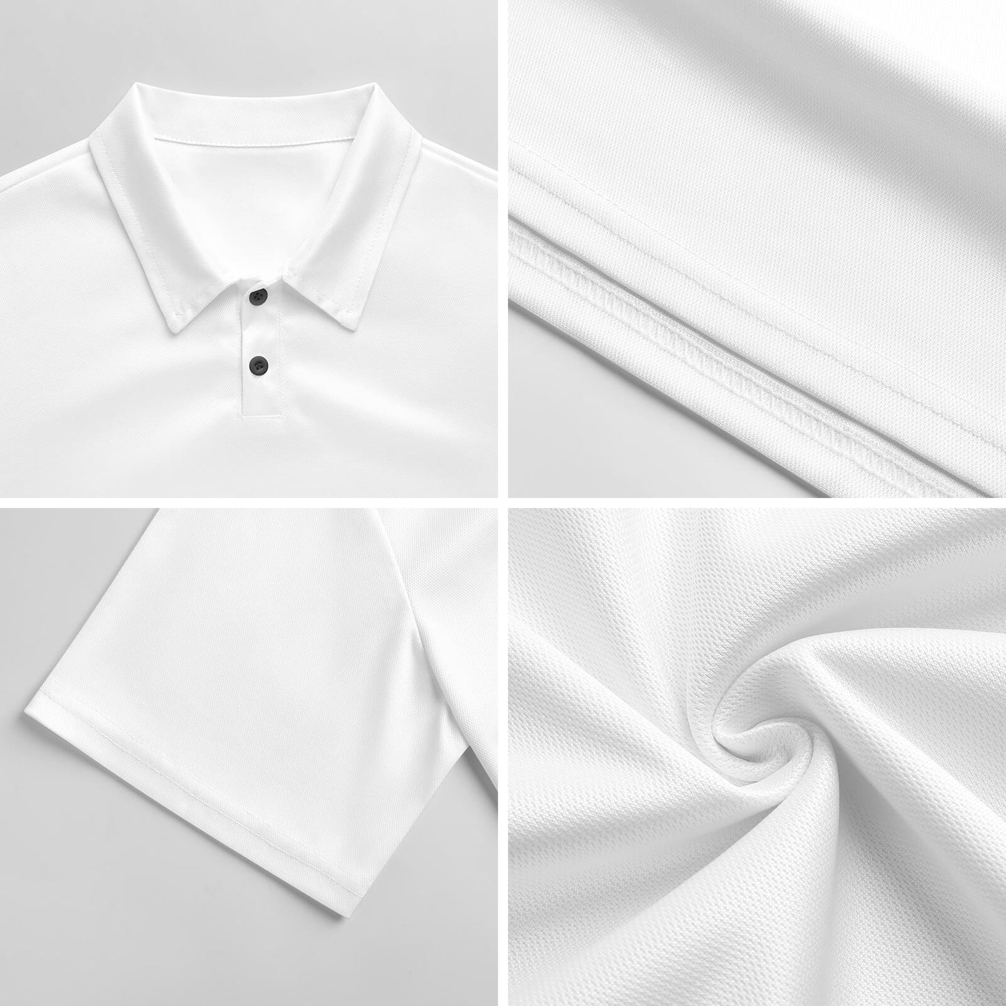 Kids' Button-Down Polo Shirt