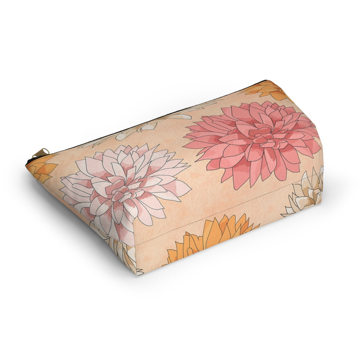Floral Accessory Pouch - Versatile Cosmetic Bag, Travel Organizer, Gift for Her, Makeup Storage, Stylish Pencil Case