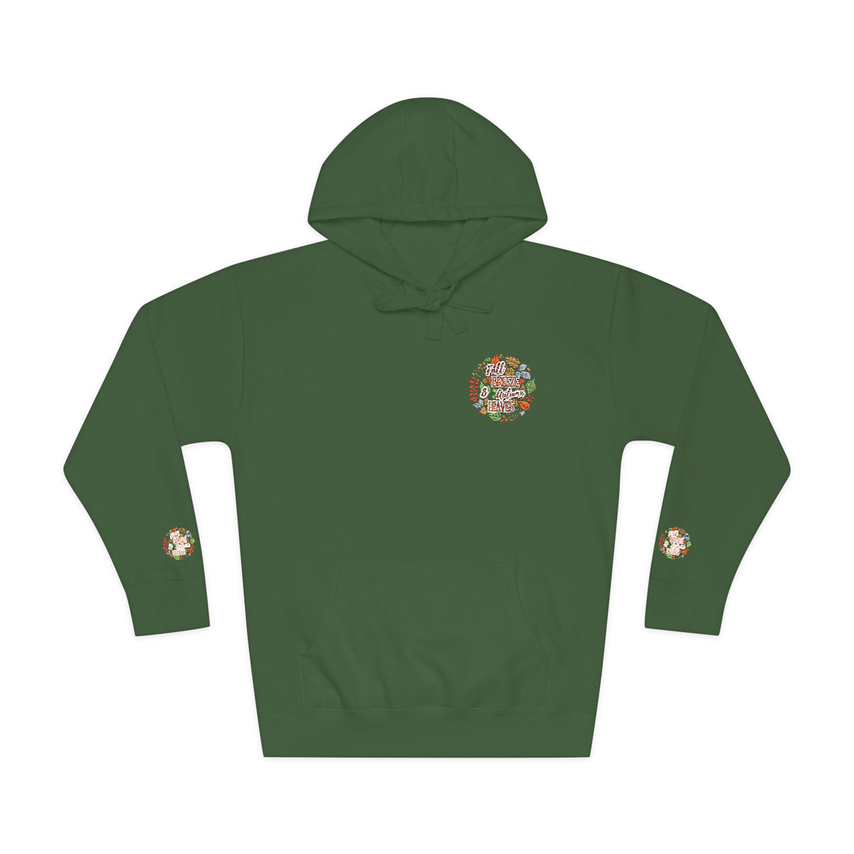 Floral Unisex Fleece Hoodie - Cozy Gift for Nature Lovers, Perfect for Fall, Spring, Birthdays, Relaxation, Outdoor Activities