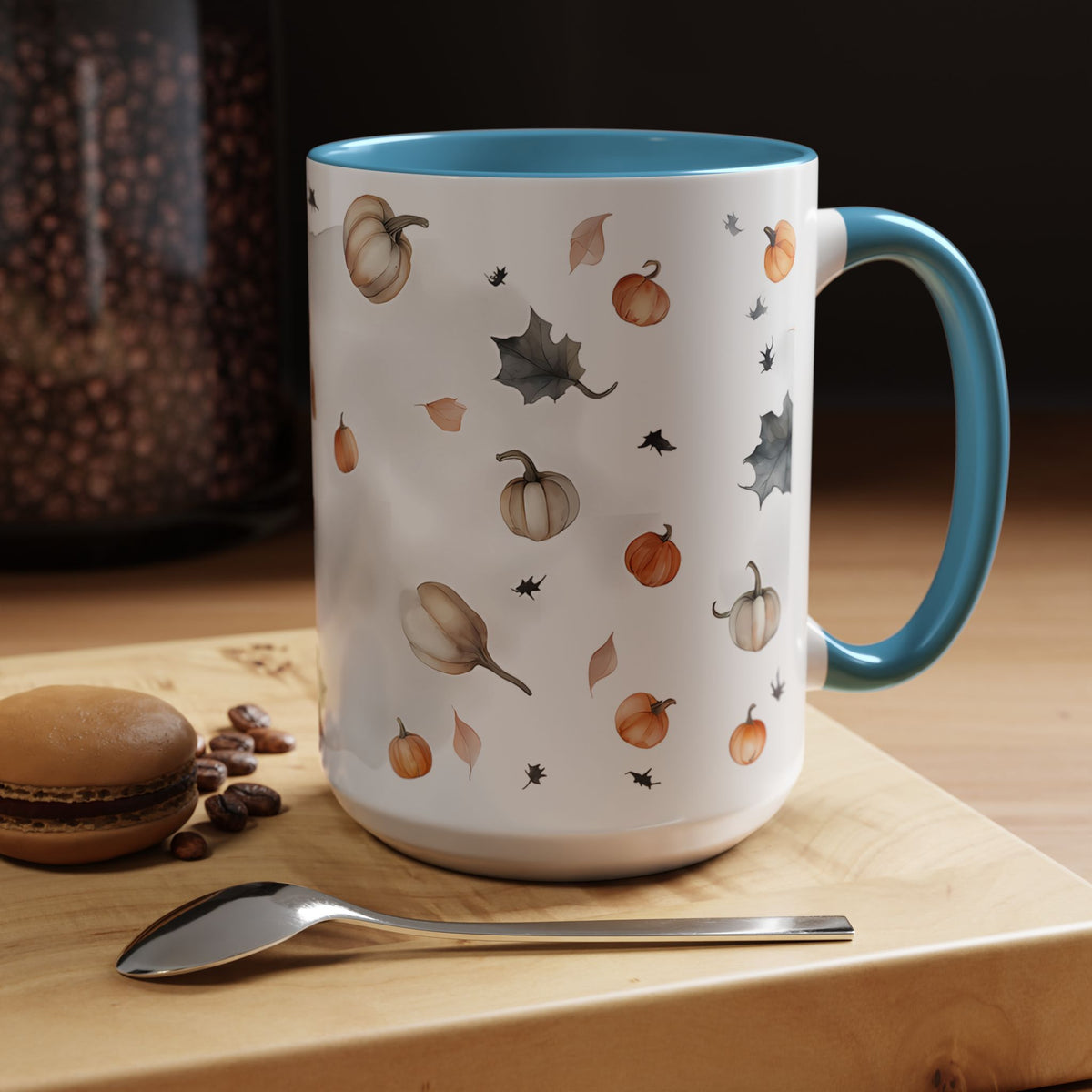 Autumn Harvest Coffee Mug - Fall Decor, Seasonal Kitchenware, Pumpkin Lovers Gift, Cozy Sip, Thanksgiving, Halloween
