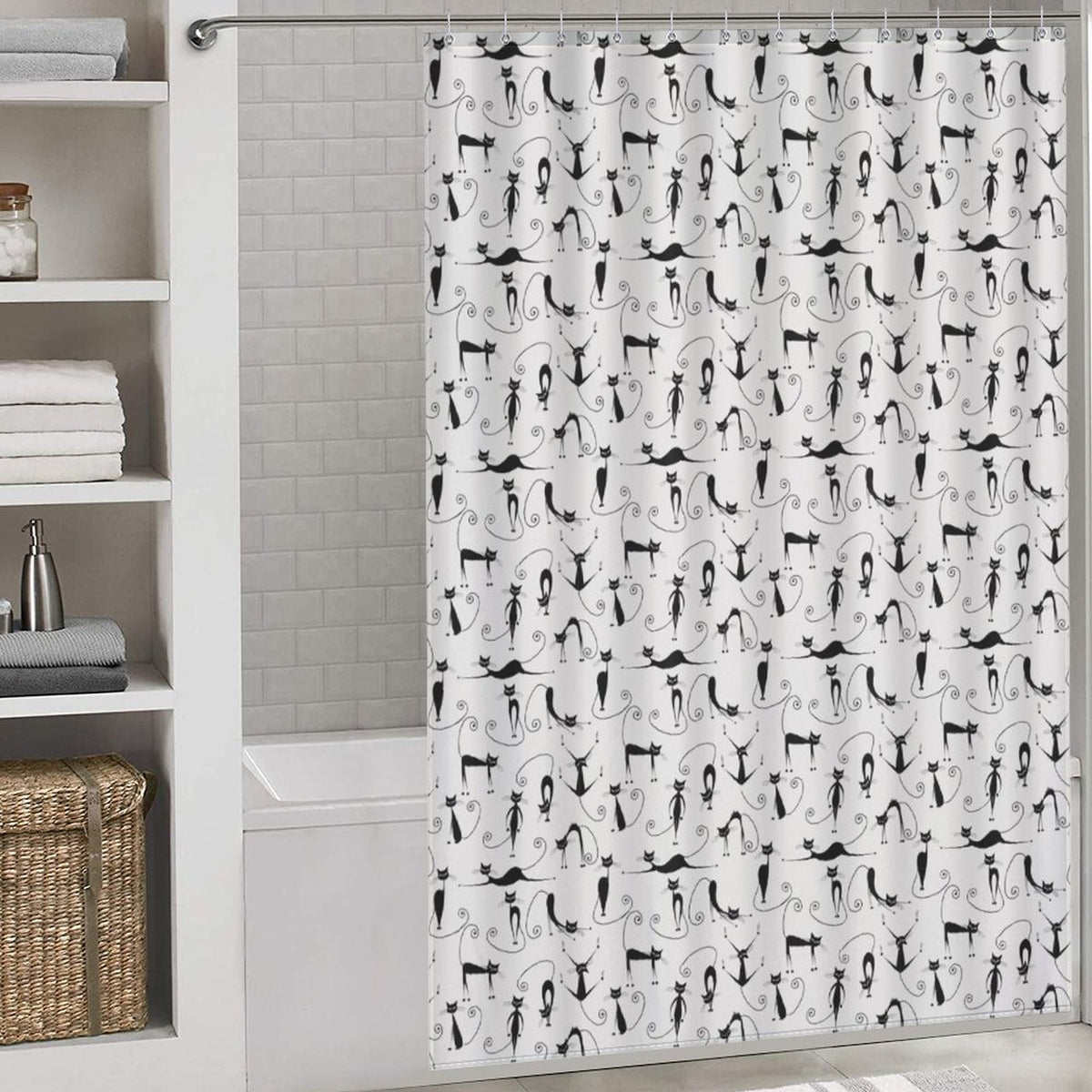Cat Shower Curtain