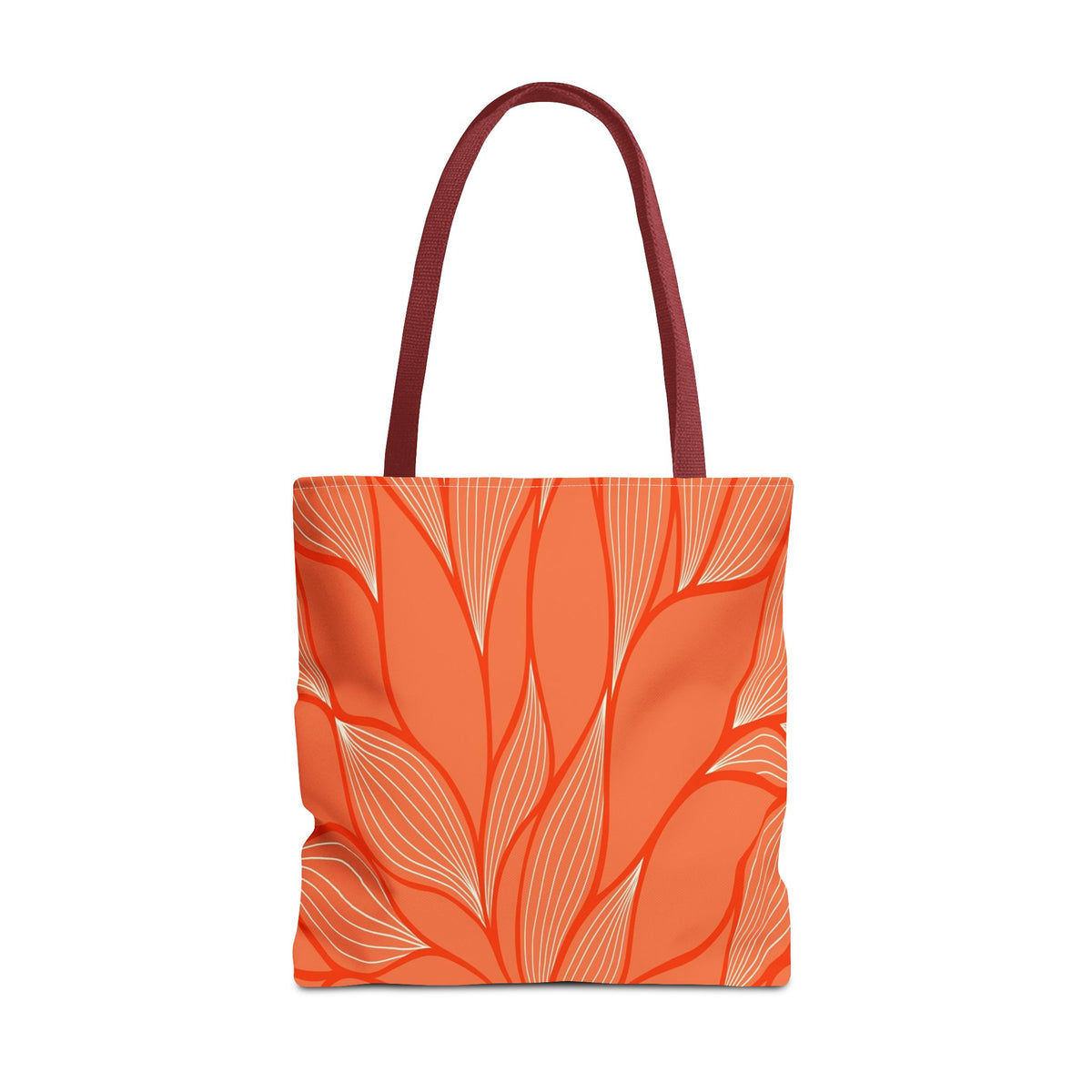 Vibrant Leafy Tote Bag, Stylish Grocery Bag, Eco-Friendly Shopping Tote, Floral Summer Tote, Gift for Plant Lovers