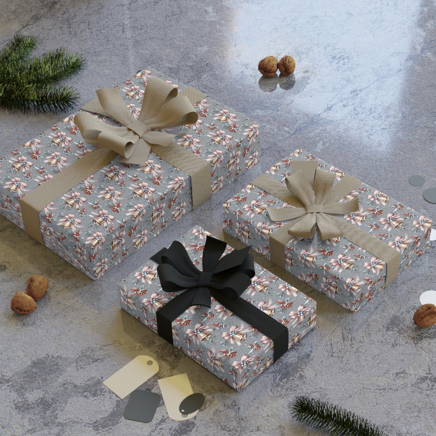 Elegant Gift Wrapping Paper Roll, Perfect for Birthdays, Holidays, Weddings, Crafts, Eco-Friendly, Decorative, Premium Quality