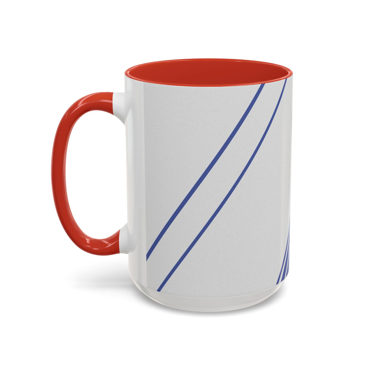 Elegant Stripe Accent Coffee Mug - Perfect for Gifts, Home Decor, Office, Birthdays, and Tea Lovers