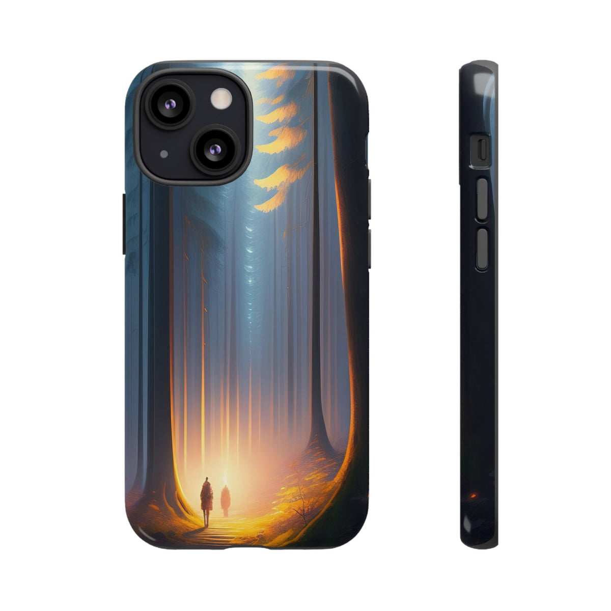 Phone Case — Mystical Forest Nightscape Protective Tough Case