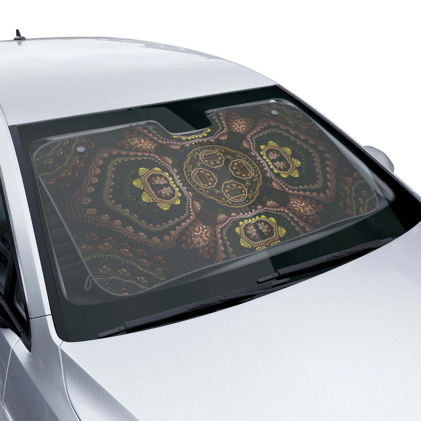 Kaleidoscope Boho Car Sun Shade