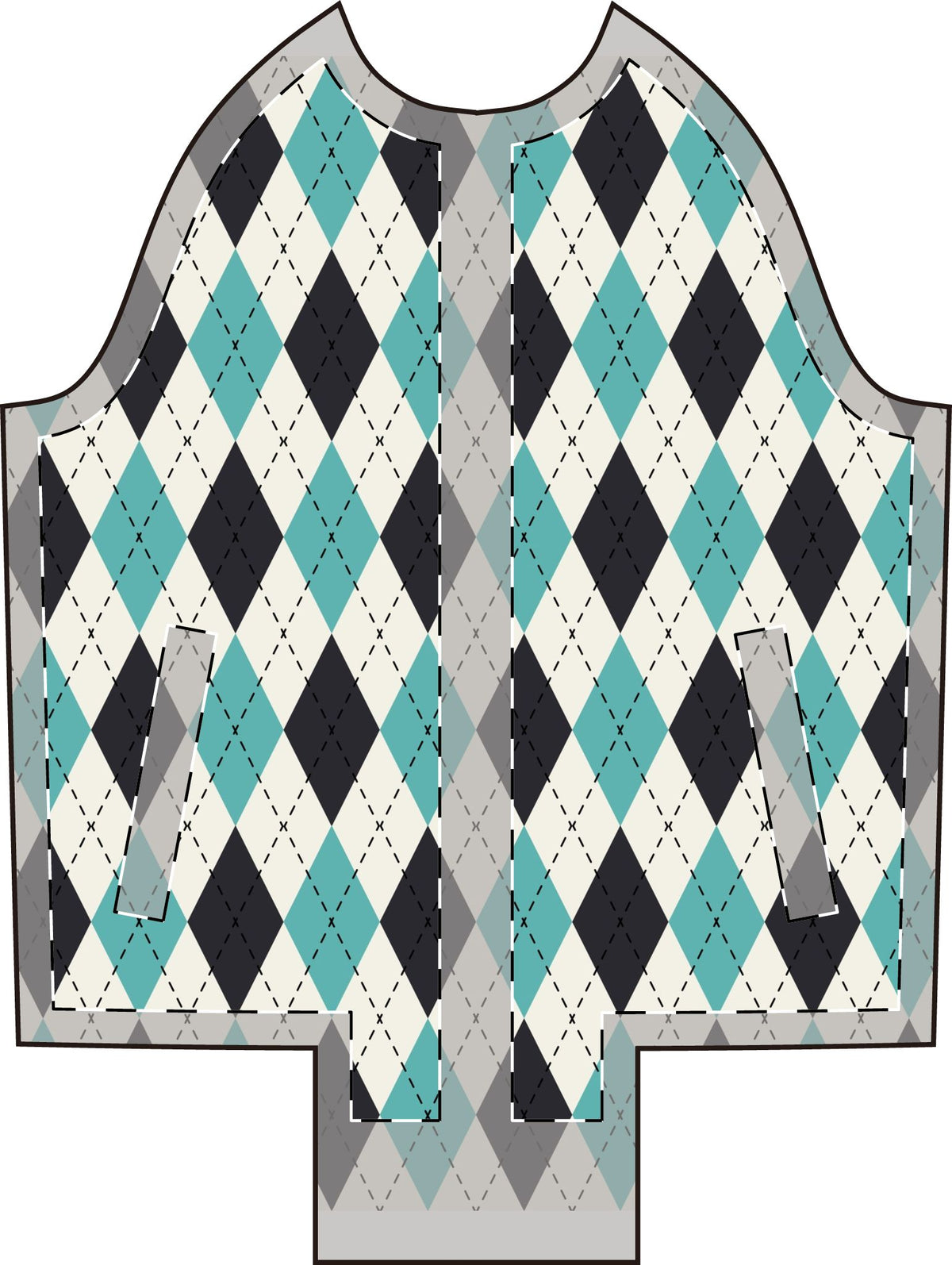 Women's Varsity Jacket (AOP)