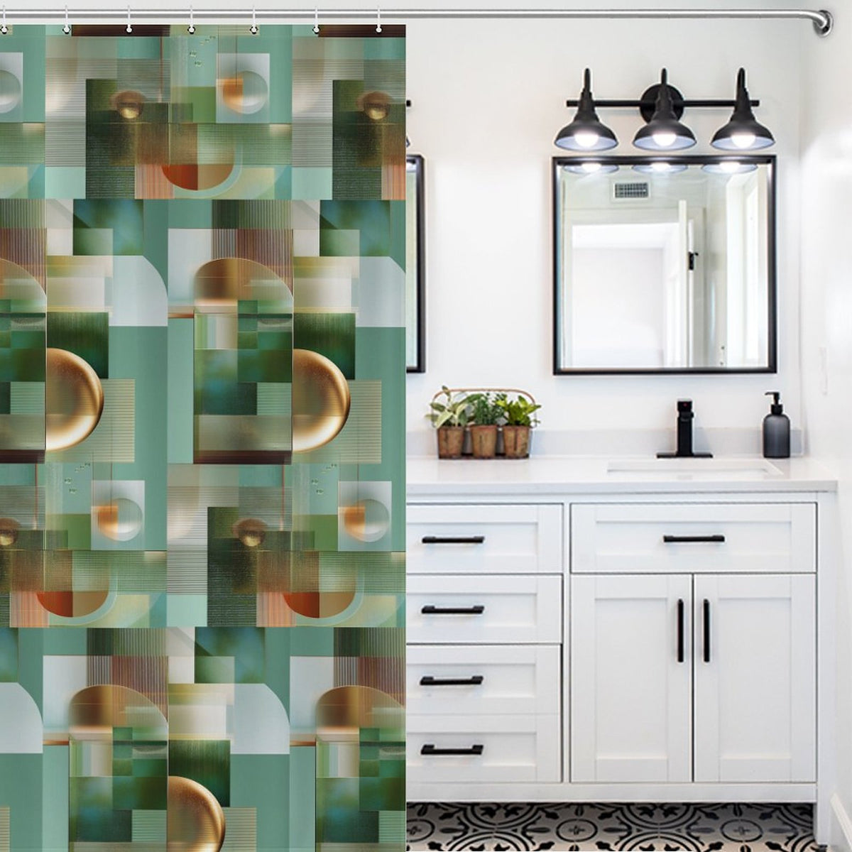 Flower Shower Curtain