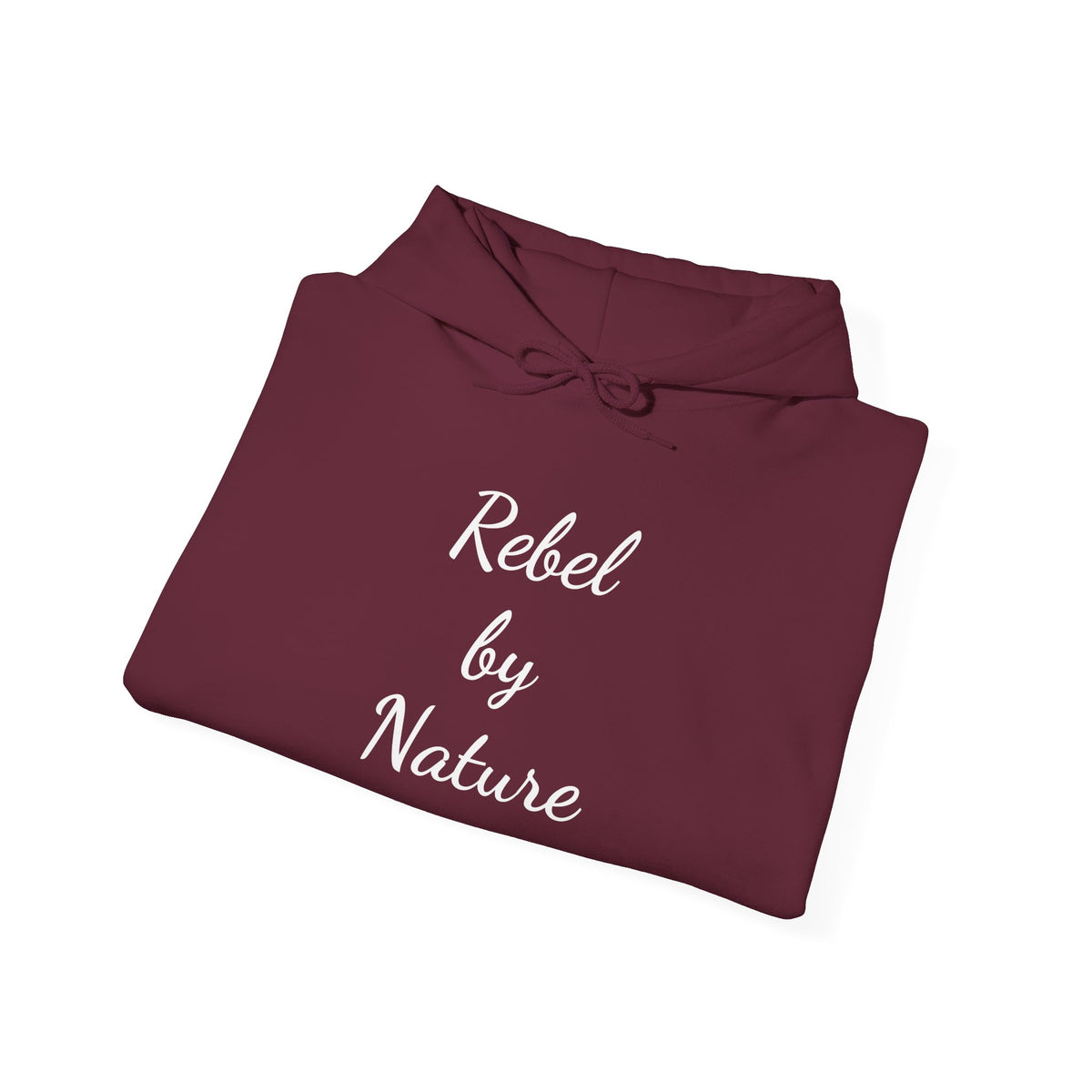 Rebel by Nature Hoodie - Unisex Heavy Blend Sweatshirt for Adventure Lovers