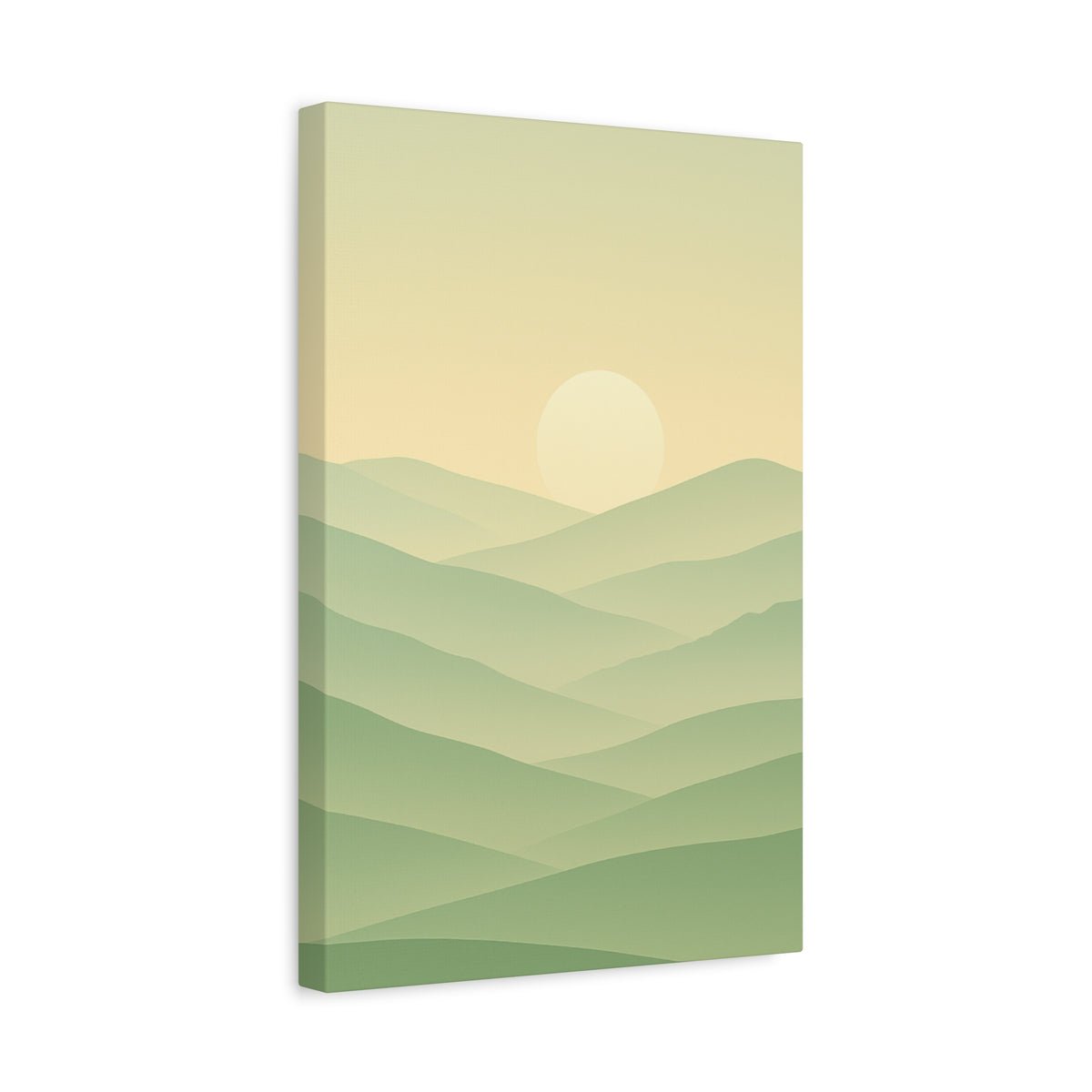 Matte Canvas, Stretched, 1.25" Sunset or Sunrise