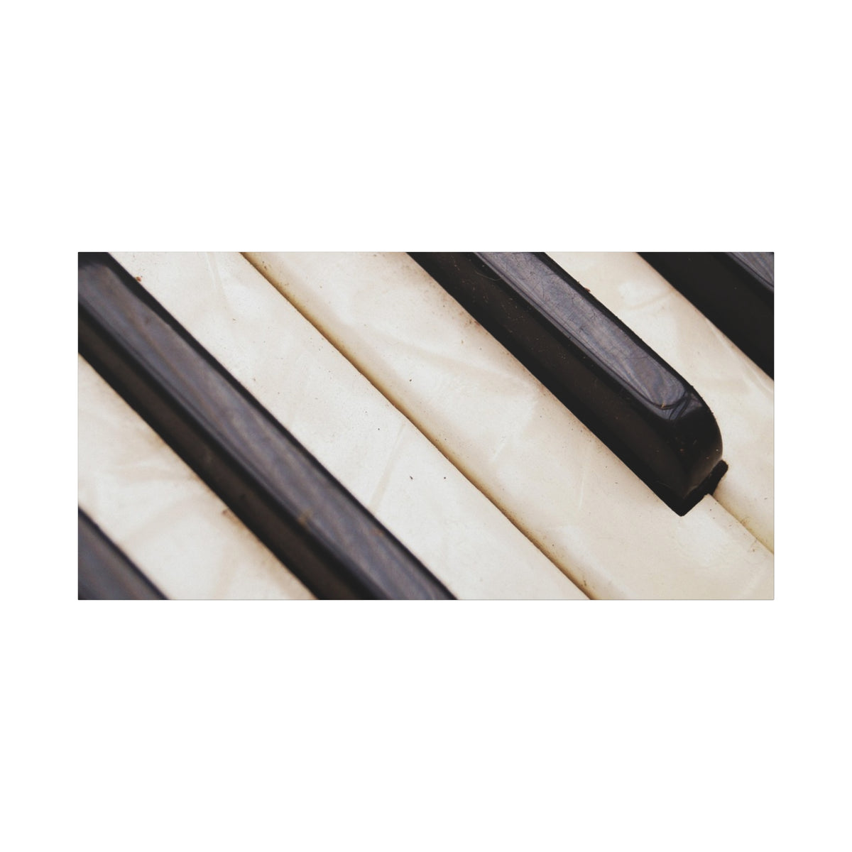 Piano Keys Canvas Wall Art, Music Decor for Home, Perfect Gift for Musicians or Music Lovers