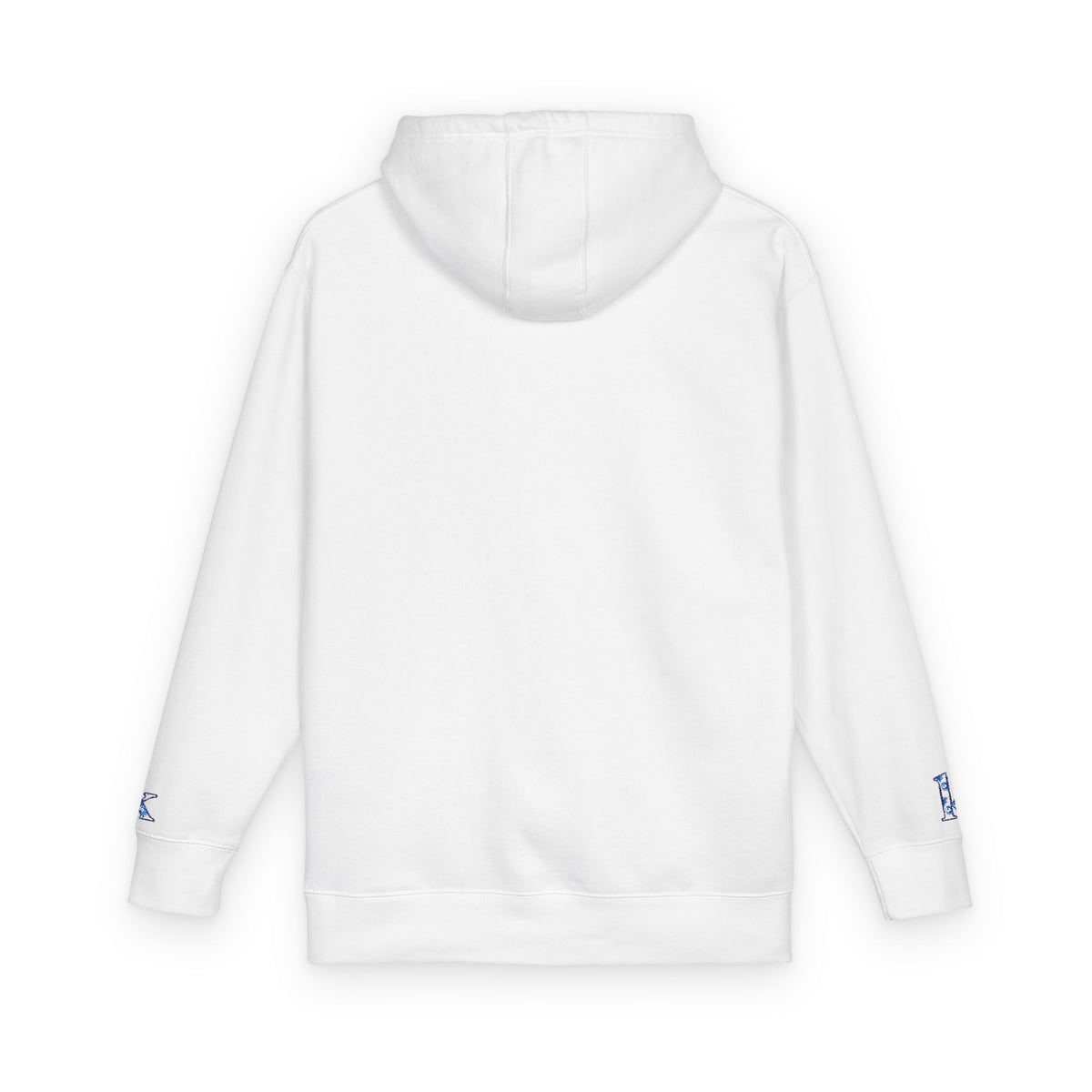 Cozy Floral Monogram Fleece Hoodie for Unisex - Perfect Gift for Birthdays, Valentine’s Day, Casual Wear, Adventure