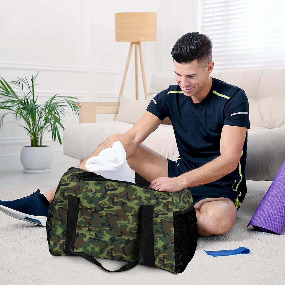 Travel Duffel Bag - Camo