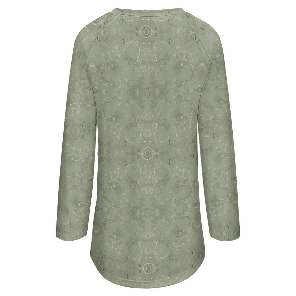 Custom Women's Long Sleeve U-Neck T-Shirts