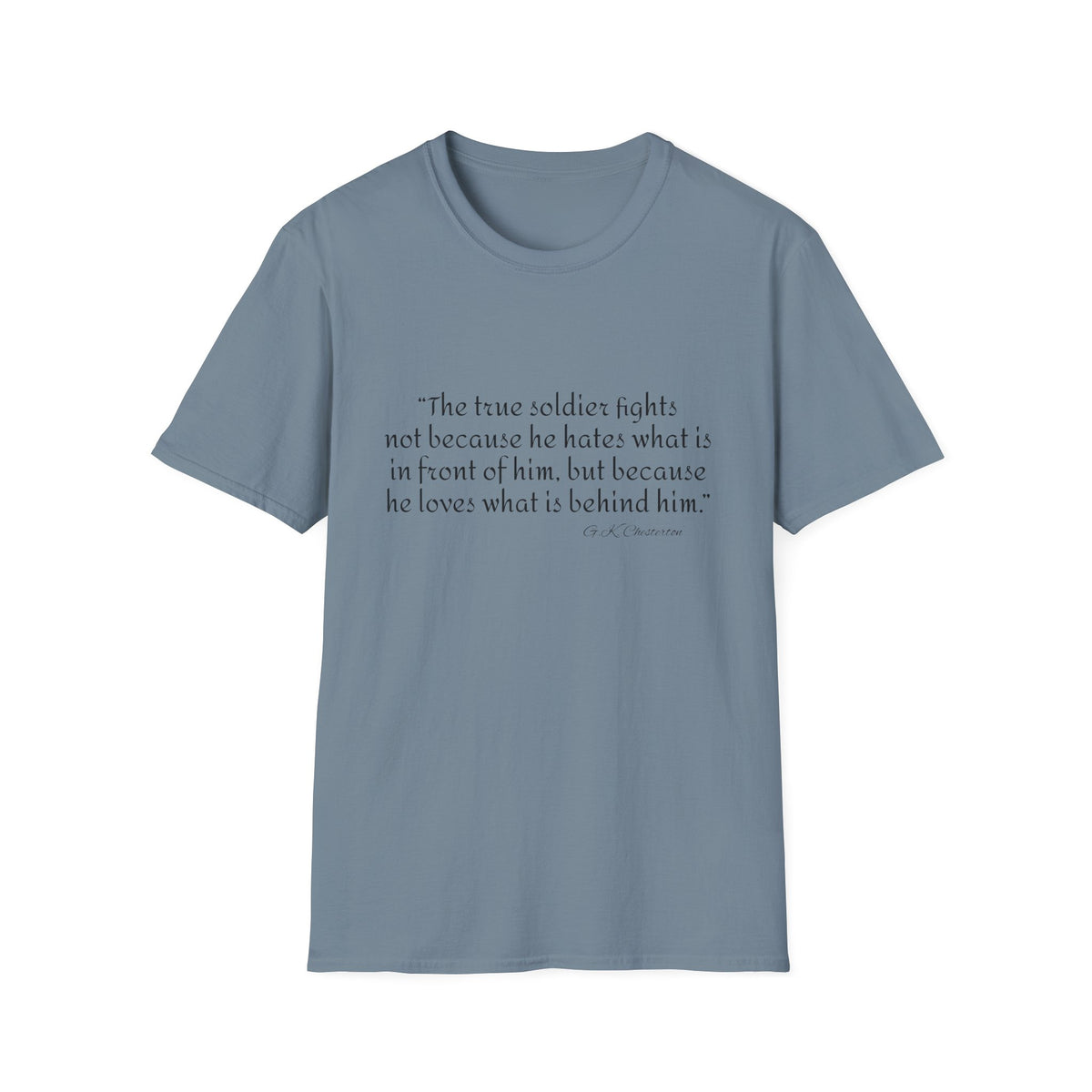 Inspirational Unisex T-Shirt, Gift for Soldiers