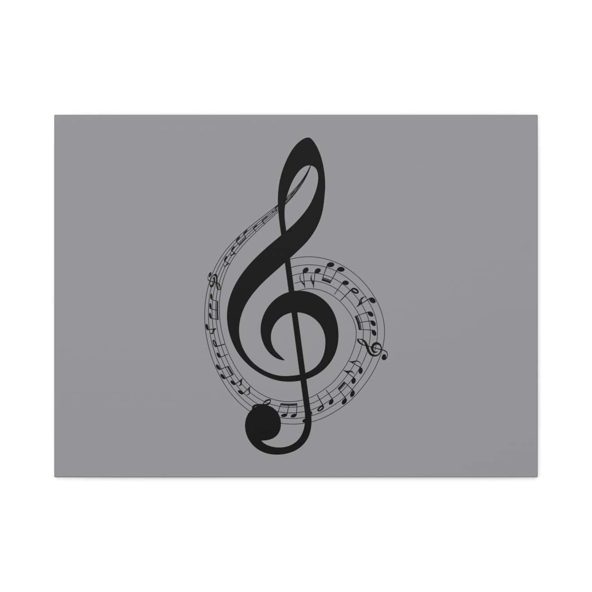 Musical Notes Canvas Print, Wall Art for Musicians, Music Lovers, Home Decor, Gift for Music Teacher, Birthday, Housewarming