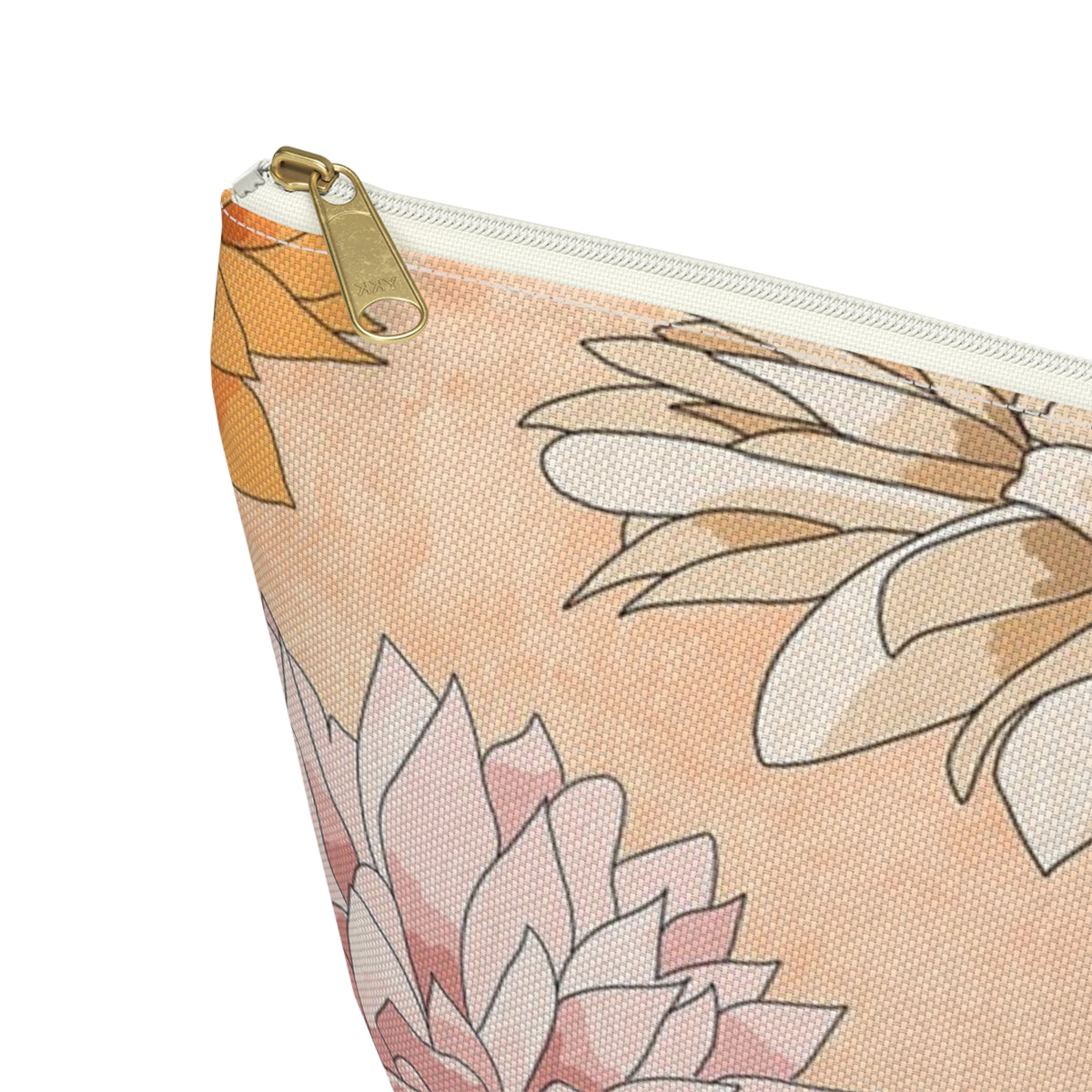 Floral Accessory Pouch - Versatile Cosmetic Bag, Travel Organizer, Gift for Her, Makeup Storage, Stylish Pencil Case