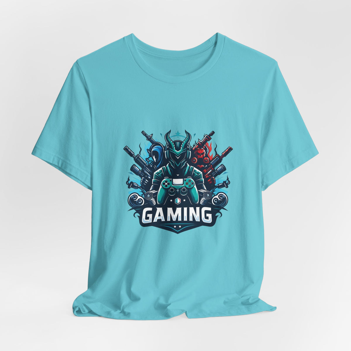 Gaming Controller Emblem Tee — Esports Gamer Graphic T-Shirt