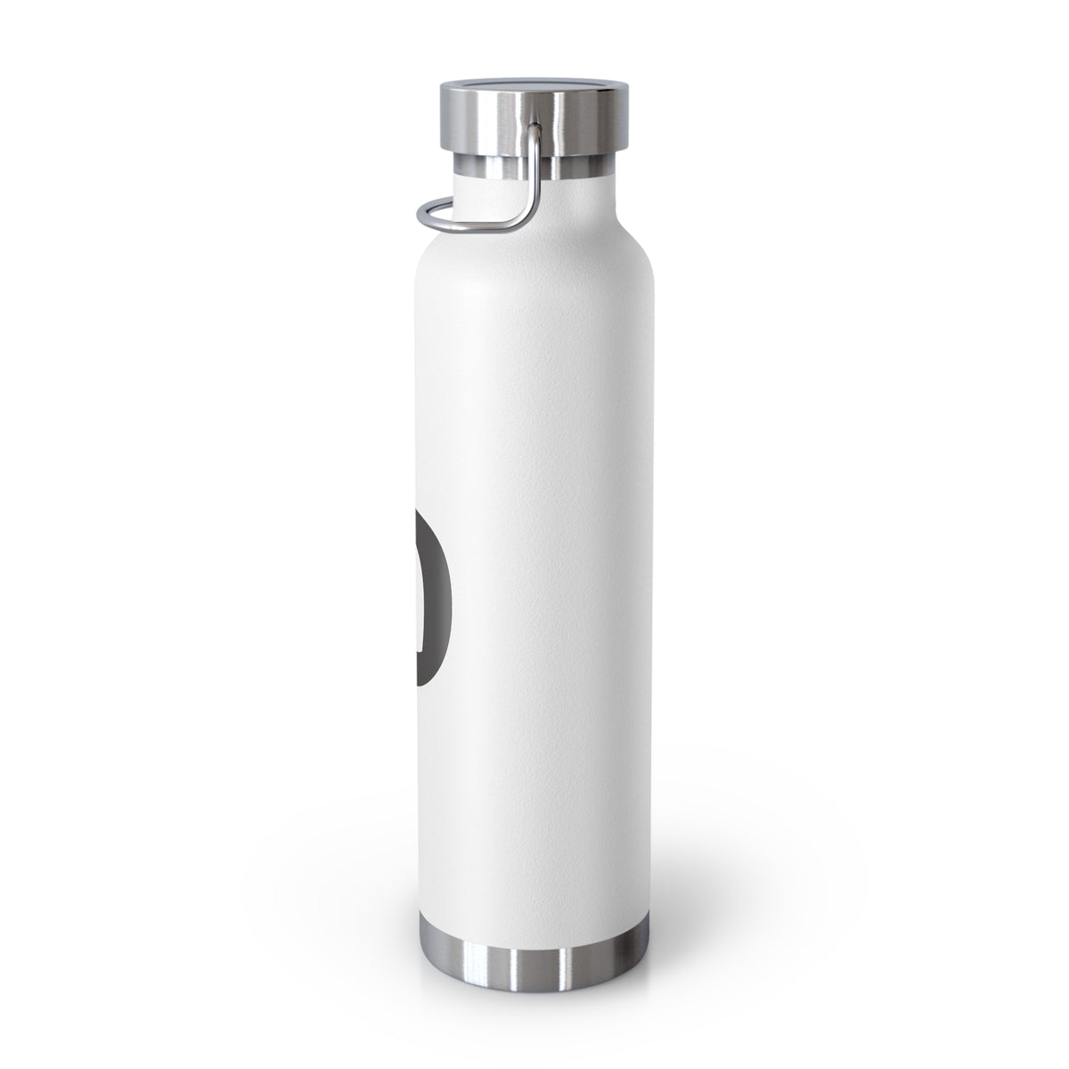 Personalized Copper Insulated Water Bottle, 22oz - "D" Custom Monogram