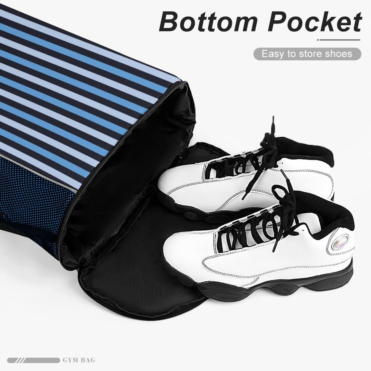 Waffle Cloth Sprots Drawstring Bag (Multi-Sites)