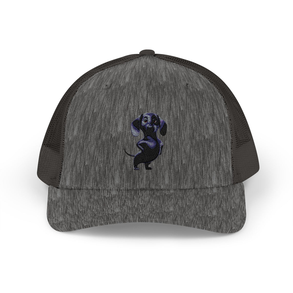 Dachshund Galaxy Trucker Cap – Embroidered Space Sausage Dog Snapback