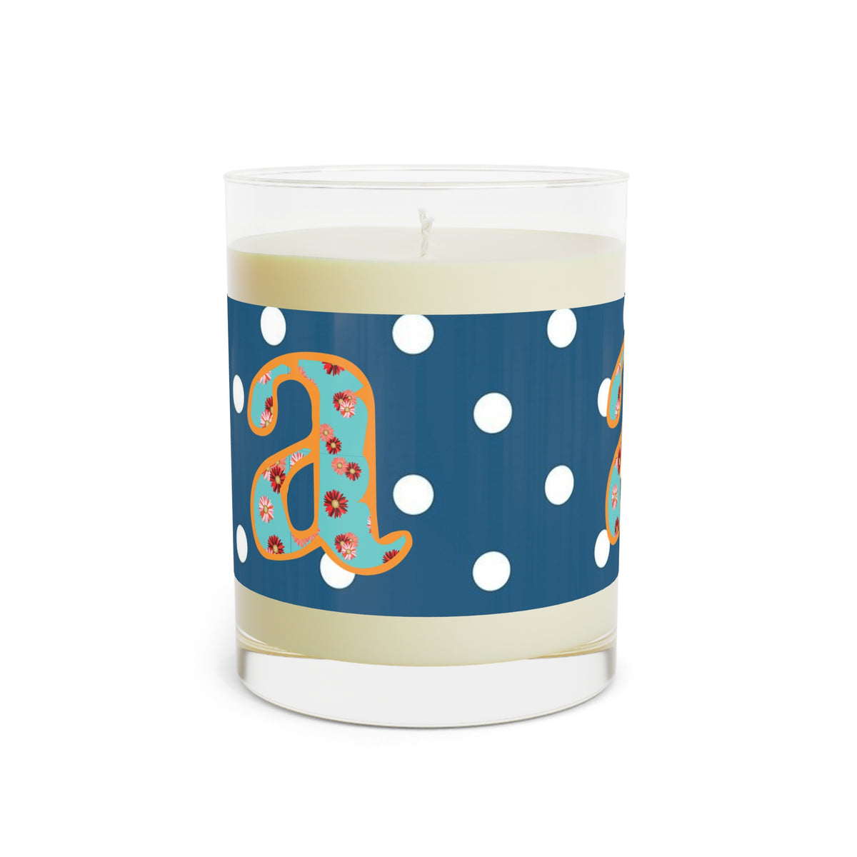 Charming Floral Scented Candle | Cozy Atmosphere, Home Decor, Gifts, Self-Care, Unique Candle