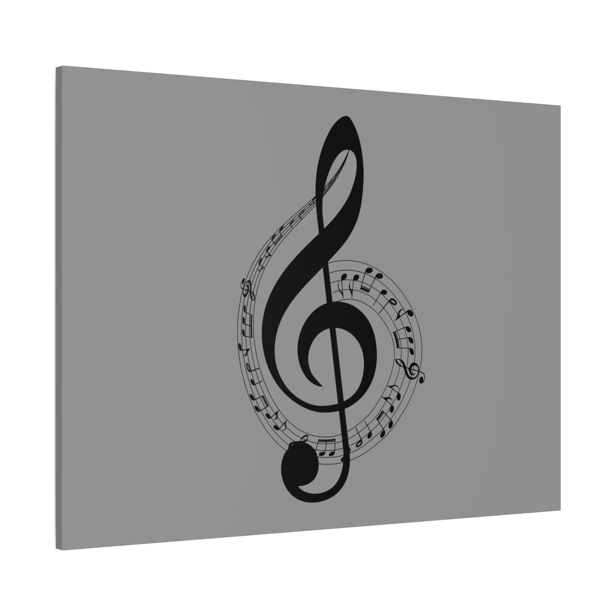 Musical Notes Canvas Print, Wall Art for Musicians, Music Lovers, Home Decor, Gift for Music Teacher, Birthday, Housewarming