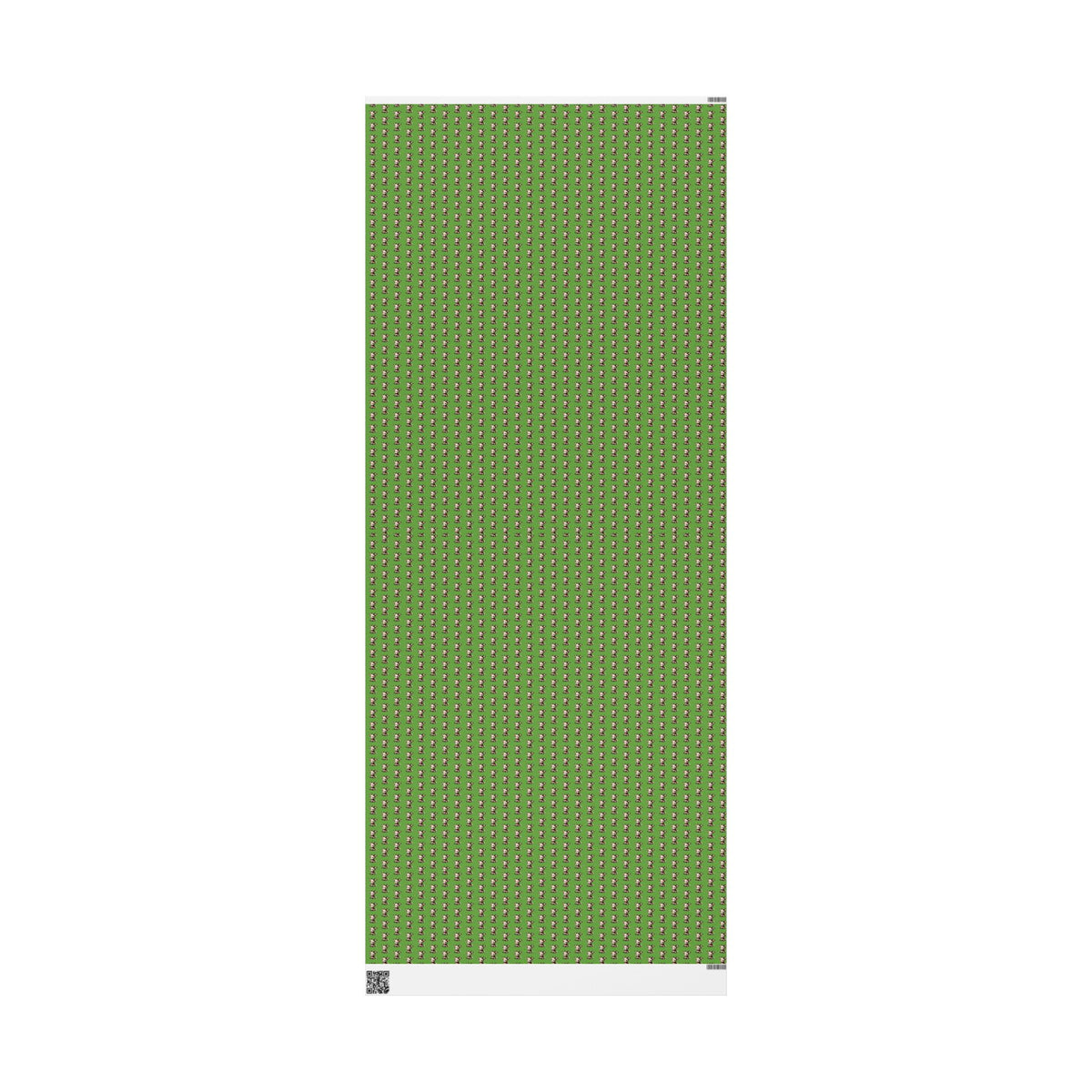 Wrapping Paper — Green Cute Dog Pattern Gift Wrap (Pet Lover Holiday & Birthday)